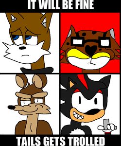 Tails Gets Trolled Website Logo #168