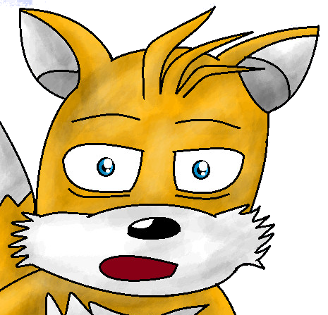 Tails as depicted within the first page of the comic.